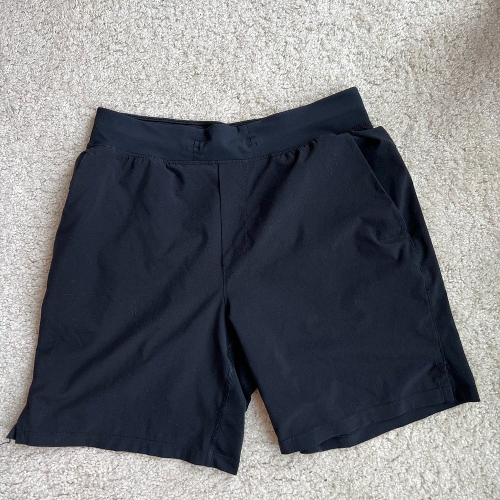 Men's Lululemon T.H.E. Linerless Short 7" Black Medium